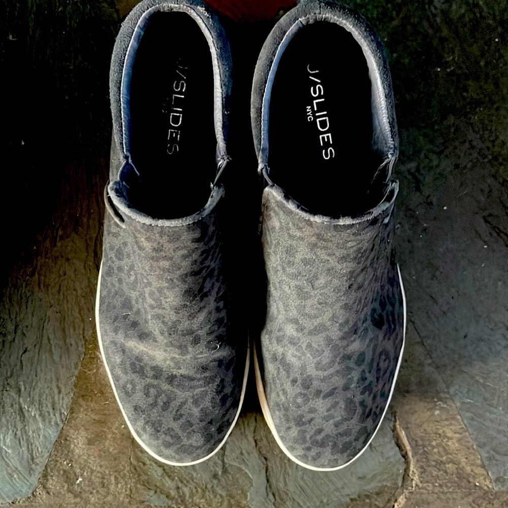 J Slides Laceless Sneakers Worn Very Little